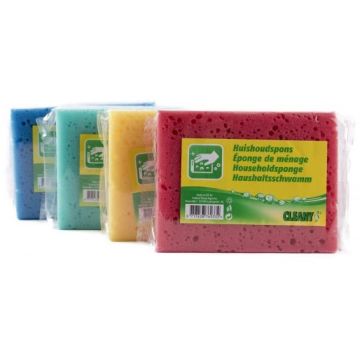 Cleany Householdsponge 150x120x50mm (NL/EN/FR/DE)