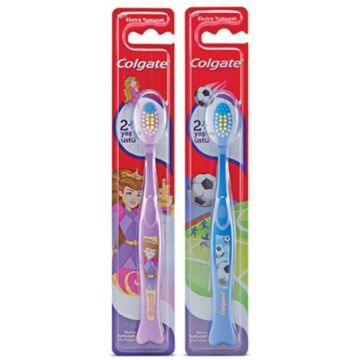 Colgate Kids Toothbrush 2-5yr Extra Soft (EN/FR/PT/AR)
