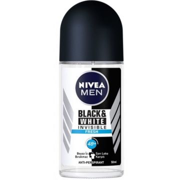 Nivea Deo Roll-On 50ml Men B&W Invisible Fresh (NL/FR)