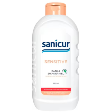 Sanicur Bath & Shower Gel 1000ml Sensitive (NL/FR)