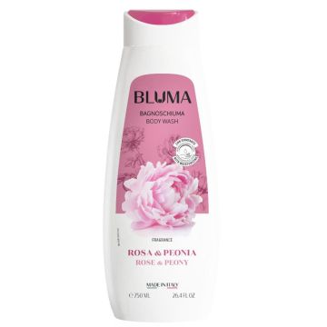 Bluma Body Wash 750ml Rose & Peony (EN/FR/DE/IT)
