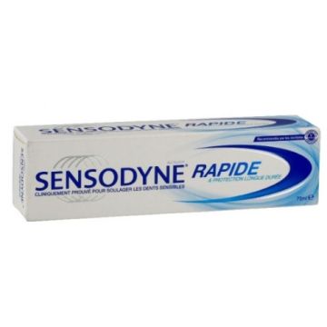 Sensodyne Toothpaste 75ml Rapid Whitening (FR/AR)