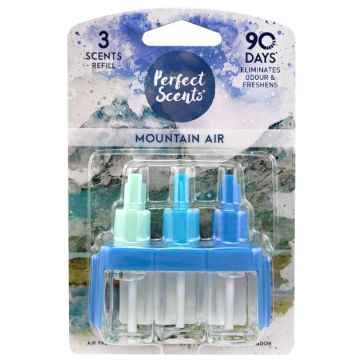 Perfect Scents Electr Air Freshener 20ml Refill Mountain Air (NL/EN/FR/DE)