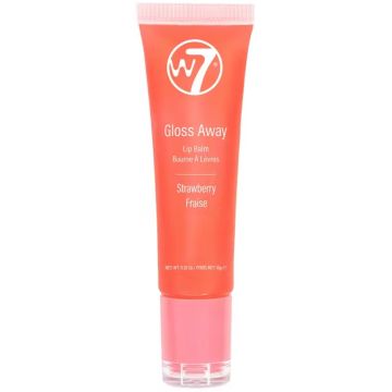 W7 Lip Balm 10ml Gloss Away Strawberry (EN/NL/FR/ES/DK/NO/SE)