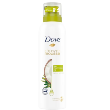 Dove Shower Mousse 200ml Coconut Oil (NL/EN/FR)
