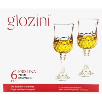 Glozini Glass Diner Luxe 6pcs (NL/FR)