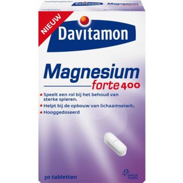 Davitamon Tablets 30pcs Magnesium 400mg (NL)