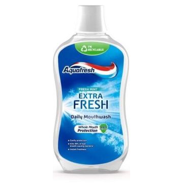 Aquafresh Mouthwash 500ml Fresh Mint (NL/EN/FR)