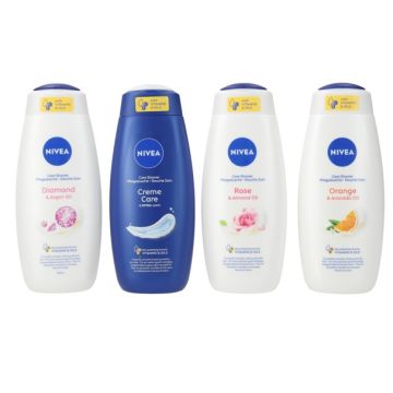 Nivea Shower Gel 500ml 4ass (DE/PL/CS/SK)