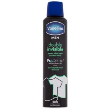 Vaseline Deo Spray 250ml Men Invisible (EN/FR/NL)