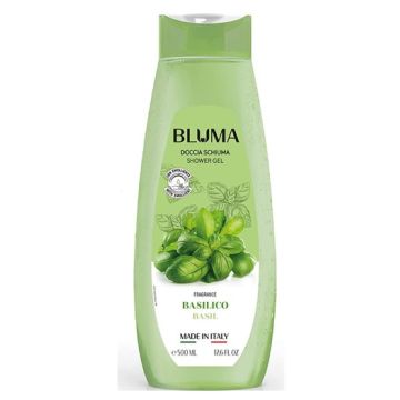 Bluma Shower Gel 500ml Basil (NL/EN/FR/DE)