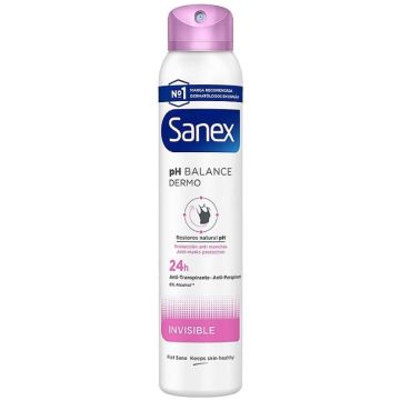 Sanex Deo Spray 200ml Dermo Invisible Dry PH-Natural (NL/FR)