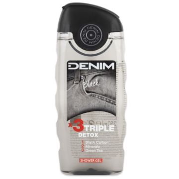 Denim Shower Gel 250ml Black (NL/EN/FR/DE)