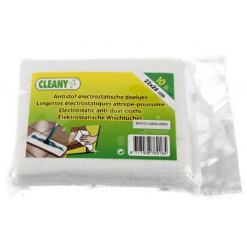 Cleany Electrostatic Anti-Dust Wipes 10pcs (NL/EN/FR/DE)