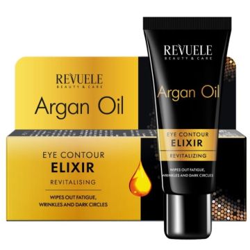 Revuele Eye Contour 25ml Creme Argan Oil Revitalizing (NL/EN/FR/DE)
