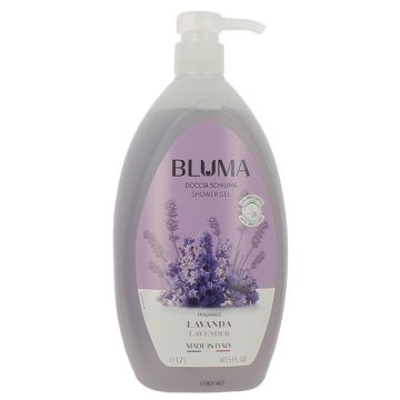 Bluma Shower Gel 1200ml Pomp Lavender (NL/EN/FR/DE)