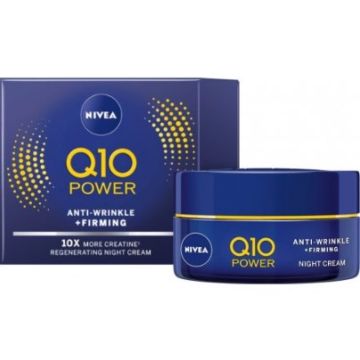Nivea Night Cream 50ml Q10 Power Anti Wrinkle (SR)