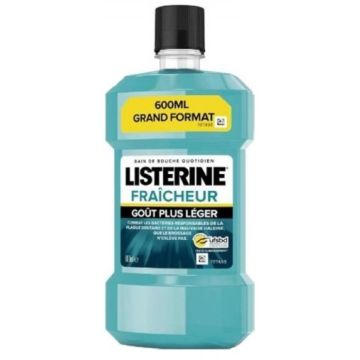 Listerine Mouthwash 600ml Freshness Lighter Taste (NL/DE/PL/FR)