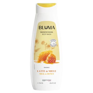 Bluma Body Wash 750ml Honey & Milk (NL/EN/FR/DE)