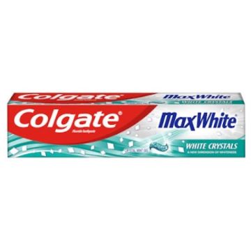 Colgate Toothpaste 100ml Max White Crystal Mint (EN/FR/AR)
