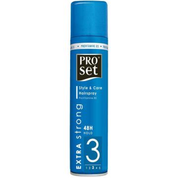 Proset Hair Spray 300ml Style & Care Extra Strong Nr. 3 (NL/FR/DE)