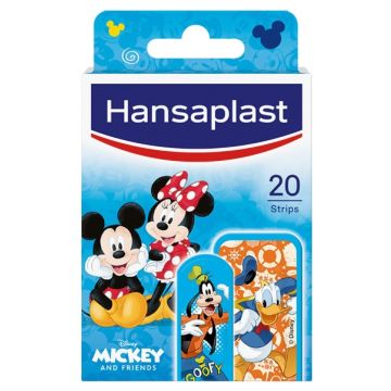 Hansaplast Plaster Kids 20pcs Mickey & Friends (NL/EN/FR/DE)