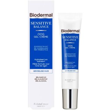 Biodermal Eye Cream 15ml Sensitive Balance (NL)