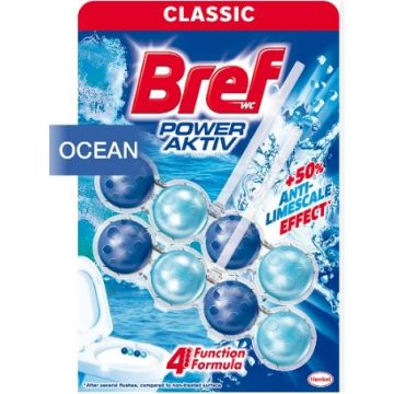 Bref Toilet Block 2x50gr Power Activ Ocean (AZ/TR)
