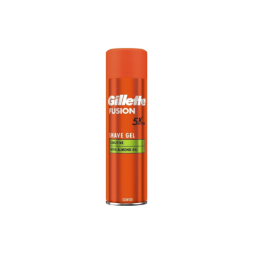 Gillette Fusion5 Shaving Gel 200ml Sensitive (NL/FR)