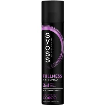 Syoss Hair Spray 300ml Fullness No. 3 (NL/FR/DE)