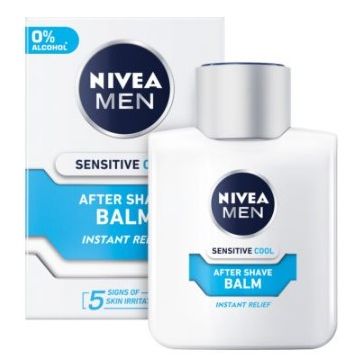 Nivea Aftershave Balm 100ml Sensitive Cool 0% Alcohol (NL/FR)