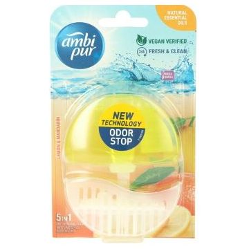 Ambi Pur Toilet Block 55ml Lemon & Mandarine (NL/EN/FR/DE)