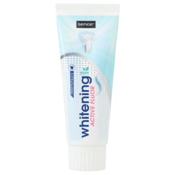Sence Toothpaste 75ml Whitening Active Fluor (NL/EN/FR/DE)