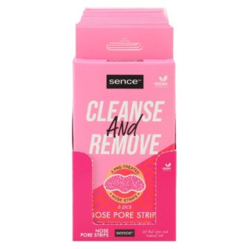 Sence Display 12pcs Nose Pore Strips Glow Girls (NL/EN/FR)