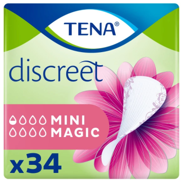 Tena Panty Liner Lady 34pcs Mini Magic  (NL/FR/DE)