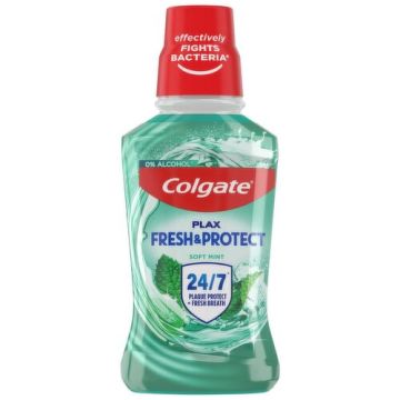 Colgate Mouthwash 250ml Soft Mint Green (EN/DE/SE/FI)