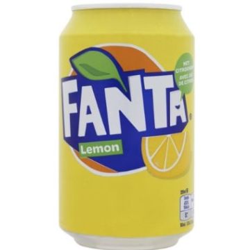 Fanta Blik 330ml Lemon Statiegeld (NL)