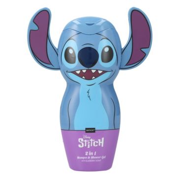 Disney Stitch Shampoo & Shower Gel 300ml 3D Stitch (NL/EN/FR/DE)