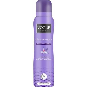 Vogue Deo Spray 150ml Woman Rève Exotique (NL/FR/DE)