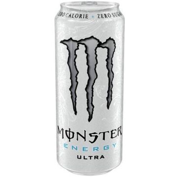 Monster Energy Blik 500ml Ultra White Statiegeld (NL)