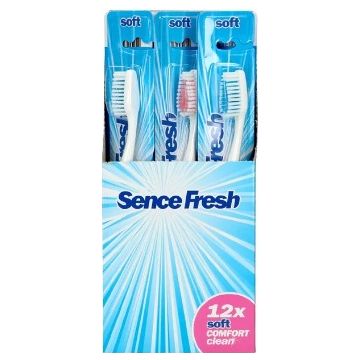 Sence Display 12pcs Toothbrush Medium Super Clean (NL/EN/FR/DE)