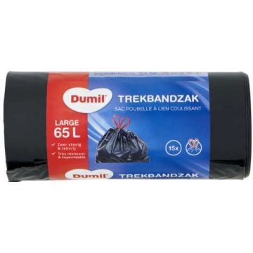 Dumil Bin Liner 65L 15pcs (NL/EN/FR/DE)