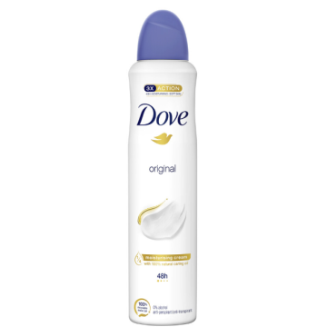 Dove Deo Spray 250ml Original (EN/FR/ES/PT)