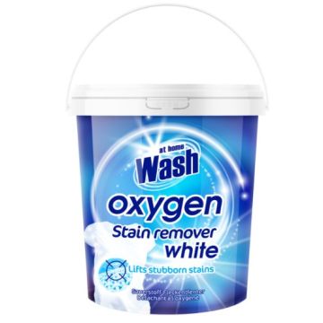 At Home Wash Stain Remover 900gr Powder White (NL/EN/FR/DE)