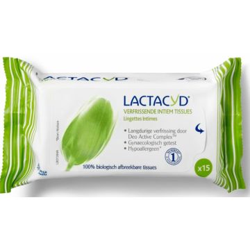 Lactacyd Fresh Wipes 15pcs Intimate (NL)