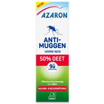 Azaron Anti Mosquito Spray 50ml 50%DEET (NL)