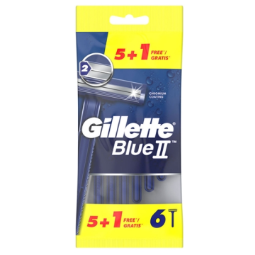 Gillette Blue2 Disposable Razors 6pcs (ES/PT)