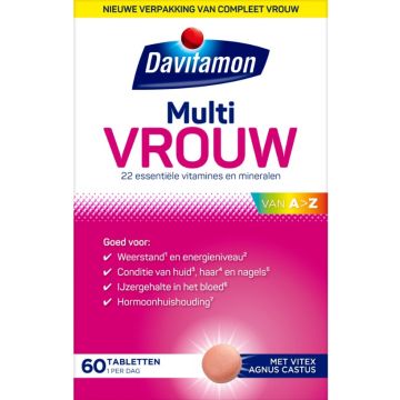 Davitamon Tablets 60pcs Multi Woman (NL)