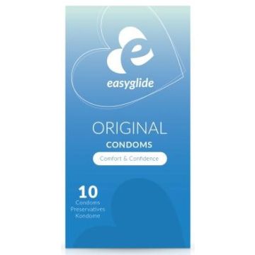 EasyGlide Condoms 10pcs Original (EN/FR/DE)