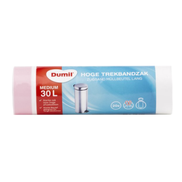 Dumil Tall Bin Liner 30L 20pcs (NL/EN/FR/DE)